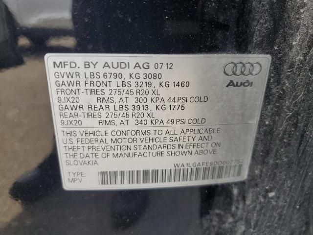 2013 Audi Q7 Premium Plus