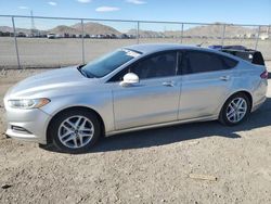 Salvage cars for sale at North Las Vegas, NV auction: 2015 Ford Fusion SE