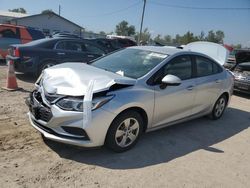 Chevrolet salvage cars for sale: 2017 Chevrolet Cruze LS