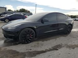 Salvage cars for sale at Orlando, FL auction: 2023 Tesla Model 3