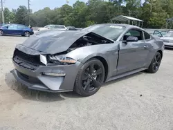 Salvage cars for sale at Savannah, GA auction: 2022 Ford Mustang