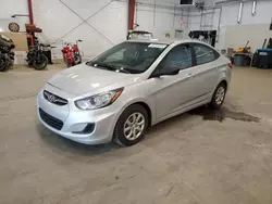 Salvage cars for sale at Center Rutland, VT auction: 2014 Hyundai Accent GLS