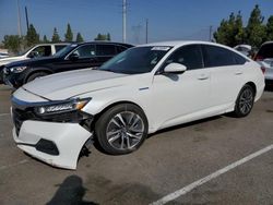 Honda salvage cars for sale: 2021 Honda Accord Hybrid