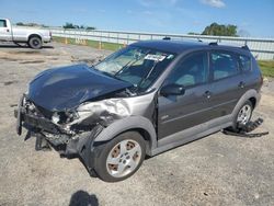 Pontiac Vibe salvage cars for sale: 2007 Pontiac Vibe