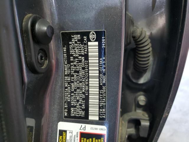 2012 Toyota Camry Base