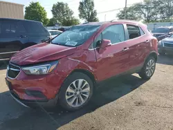 Salvage cars for sale at Moraine, OH auction: 2019 Buick Encore Preferred