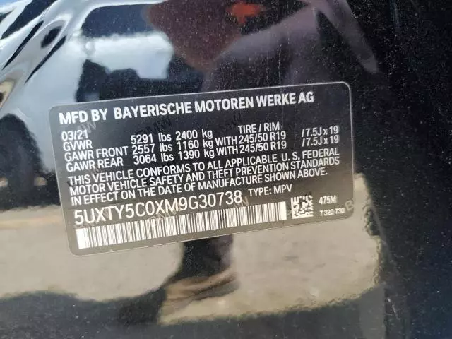 2021 BMW X3 XDRIVE30I