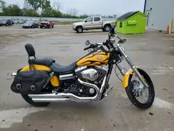 Salvage motorcycles for sale at Milwaukee, WI auction: 2011 Harley-Davidson Fxdwg