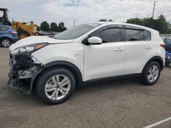 Salvage cars for sale at Moraine, OH auction: 2019 KIA Sportage LX