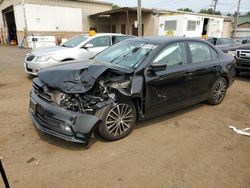 Salvage cars for sale at New Britain, CT auction: 2016 Volkswagen Jetta Sport