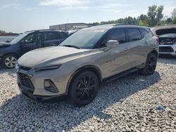 Salvage cars for sale at Wayland, MI auction: 2021 Chevrolet Blazer RS