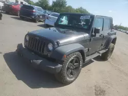 Salvage cars for sale at Glassboro, NJ auction: 2014 Jeep Wrangler Unlimited Sport