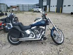 Salvage cars for sale from Copart Franklin, WI: 2002 Harley-Davidson Fxstdi