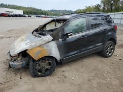 Salvage cars for sale at West Mifflin, PA auction: 2018 Ford Ecosport SES