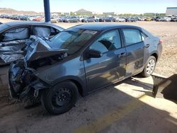 Salvage cars for sale at Phoenix, AZ auction: 2015 Toyota Corolla L