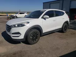 Salvage cars for sale at Albuquerque, NM auction: 2017 Hyundai Tucson SE