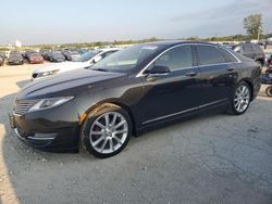 Salvage cars for sale at Kansas City, KS auction: 2015 Lincoln MKZ Hybrid