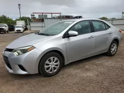 Salvage cars for sale at Kapolei, HI auction: 2014 Toyota Corolla L