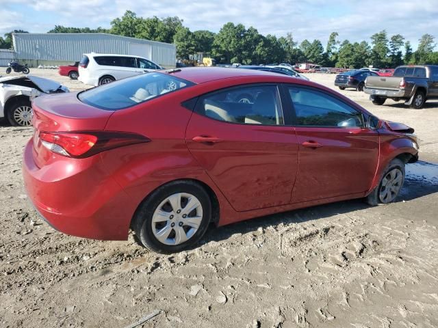 2016 Hyundai Elantra SE