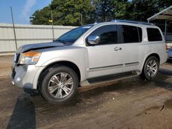 Salvage cars for sale at Austell, GA auction: 2015 Nissan Armada SV