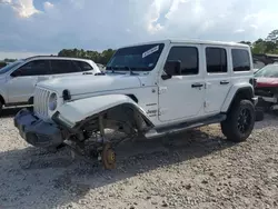 Jeep Wrangler Unlimited Sahara salvage cars for sale: 2018 Jeep Wrangler Unlimited Sahara