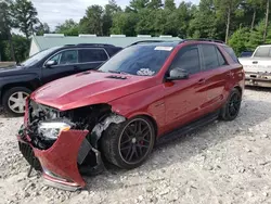 Salvage cars for sale from Copart West Warren, MA: 2016 Mercedes-Benz GLE 63 AMG-S 4matic