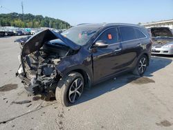 Salvage cars for sale at Louisville, KY auction: 2016 KIA Sorento EX