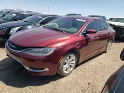 Carros salvage sin ofertas aún a la venta en subasta: 2015 Chrysler 200 Limited