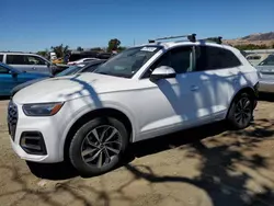 Audi salvage cars for sale: 2021 Audi Q5 Premium Plus