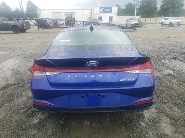 2023 Hyundai Elantra Blue