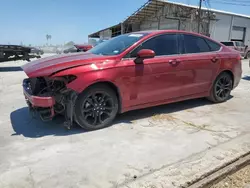 Salvage cars for sale at Corpus Christi, TX auction: 2019 Ford Fusion SE