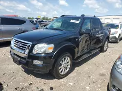 Ford salvage cars for sale: 2007 Ford Explorer Sport Trac Limited