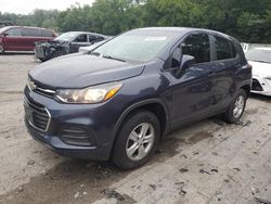 Salvage cars for sale at Ellwood City, PA auction: 2019 Chevrolet Trax LS