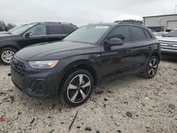 Salvage cars for sale at Wayland, MI auction: 2023 Audi Q5 Premium Plus 45