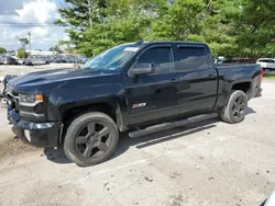 Chevrolet salvage cars for sale: 2017 Chevrolet Silverado K1500 LTZ