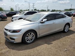 Chevrolet salvage cars for sale: 2017 Chevrolet Malibu LT