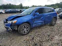 Salvage cars for sale at Candia, NH auction: 2017 Mitsubishi Outlander Sport ES