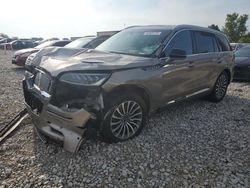 Salvage cars for sale at Wayland, MI auction: 2020 Lincoln Aviator Reserve