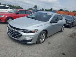 Salvage cars for sale at Bridgeton, MO auction: 2021 Chevrolet Malibu LS