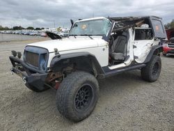 Jeep salvage cars for sale: 2007 Jeep Wrangler X