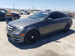 Salvage cars for sale from Copart Sun Valley, CA: 2013 Mercedes-Benz C 350