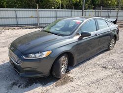 Ford salvage cars for sale: 2015 Ford Fusion S