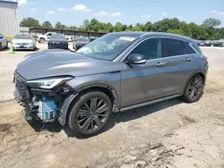 Infiniti salvage cars for sale: 2020 Infiniti QX50 Pure