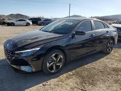 Salvage cars for sale at North Las Vegas, NV auction: 2022 Hyundai Elantra Limited