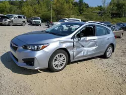 Subaru salvage cars for sale: 2018 Subaru Impreza Premium Plus