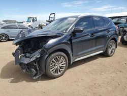 Salvage cars for sale at Brighton, CO auction: 2019 Hyundai Tucson Limited