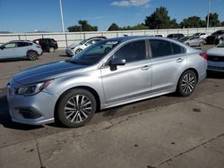 Subaru Legacy 2.5i Premium salvage cars for sale: 2018 Subaru Legacy 2.5I Premium