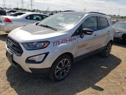 Ford salvage cars for sale: 2019 Ford Ecosport SES