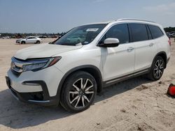 Salvage cars for sale at Houston, TX auction: 2019 Honda Pilot Elite