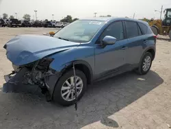 Salvage cars for sale at Indianapolis, IN auction: 2014 Mazda CX-5 Touring